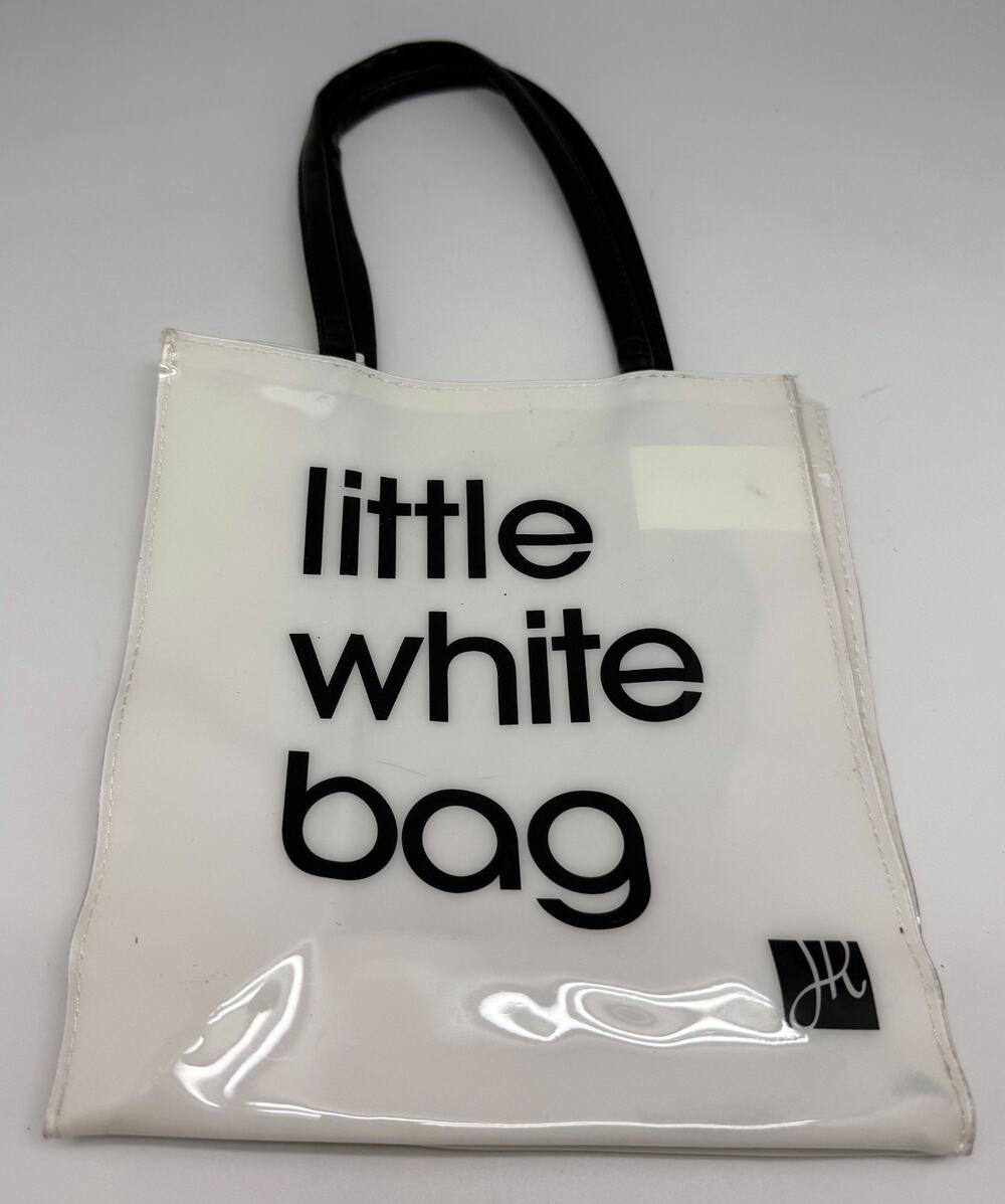 Joseph Ribkoff Little White Bag Petite Sac Blanc Tote Handbag NWOT